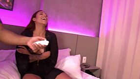 Brazilian Wife's Big Pussy Spread for Tech Guy Creampie Doggystyle