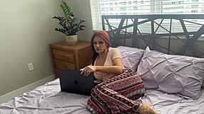 hey, first sextape banging redhead stepmom elise london in taboo ride! 😈🔥