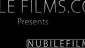 NubileFilms SPANISH Beauty CUMS on HARD COCK