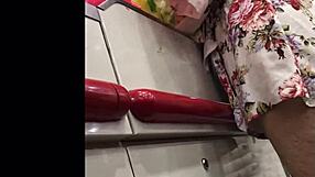 Granny Skirt Upskirt Spy In Shop