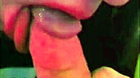 Sloppy Big Tits Wife Gags on Small Cock Close-Up Facial