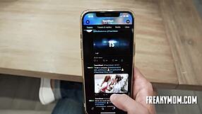 stepmom audrey madison falls for blindfold cheating prank fuck