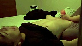 emuyu teases cock with onahole for massive cum reward