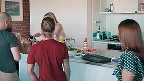 woody violet devine trixie monroe nova leo get wild in ass licking orgy party