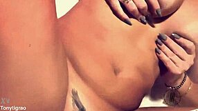 Curvy latina milf rainha da banheira bent over big cock doggystyle cum