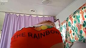 Curvy Blonde Milf Worships Big Black Cock in Bedroom Submission