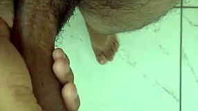 Brazilian Amateur Strokes Monster Cock Hard In Bathroom Day One