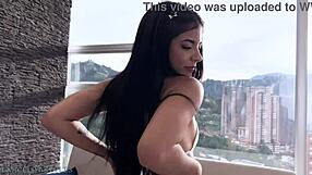 Can Sexy Emily White's Tight Teen Ass Handle First BBC Fisting Gape?