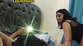 Un trio espectacular de las mejores amigas ebony latina skinny babes lesbian ass play