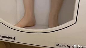 lacey starr unwraps her new mature lesbian sex doll