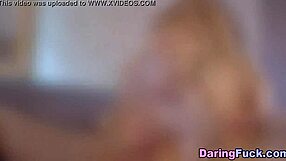 Classy Blonde Devours Lover's Cock Before Wild Ride!