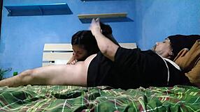 stopping a horny 18yo nympho as bluezao loves her tight pussy