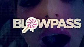 sloppy milf mommy deepthroats lead to massive facial blasts