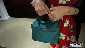 lovely brunette cloe deepthroats huge cock doggystyle then swallows hot facial cumshot