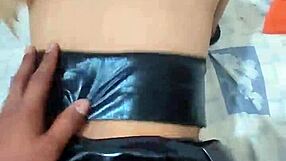 Best friend pounds petite Venezuelan model after costume party?