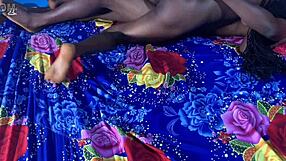 curvy black babe with big clit and tits oils up for bedroom banging