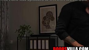 come home early to sharon white sucking thomas stone's cock like a horny milf