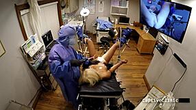 Dude Alexandria Jane's big ass slapped hard in interrogation center