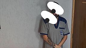 housewife calls technician greets him in panties for dirty fuck