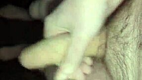 old guy strokes monster cock naked outdoors in the cold