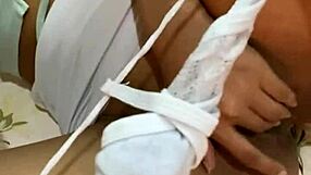 Colombian stepsister alexia from bogota sends intimate masturbation video