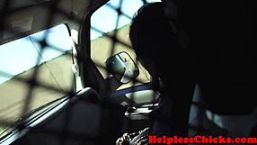 Tattooed Teen Stranded Outdoor Deepthroat Face Fucked Rough