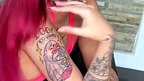 kaeelen garcia, innocent redhead slave with juicy ass and big tits submits fully to brian evansx