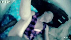 stepdad bends over resting stepdaughter and pounds her wet pussy hard