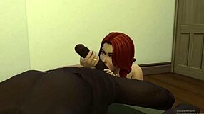 Redhead hotwife's ass wrecked by massive black cock anally