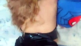 Best friend pounds petite Venezuelan model after costume party?