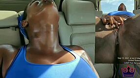 A Sweet Kyexperience Preview Of Ebony Milf With Big Tits Masturbating On Bbc In Car