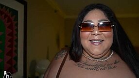 ups clown delivers huge cock to ssbbw crystal blue for comedic pounding