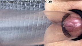 vacuum swells my pussy then fingers fuck it deep