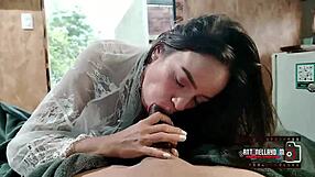 my husband's best friend took me to his cabin and fucked me with door open