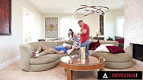 Devils Film Bisexual Threesome Nicole Auclair Double Penetrated Anal