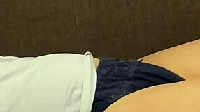 Ever wonder what happens when your sleeping Asian wife on the sofa loses her underwear to sneaky licks on boobs and pussy?