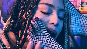 Their Goddess Feet Crave Gagging Wet Licks and Deep Kisses!