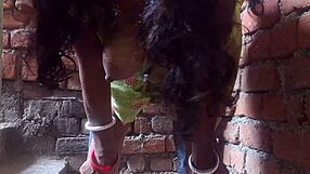 young telugu girl's hot bathroom armpit clit fingering romance