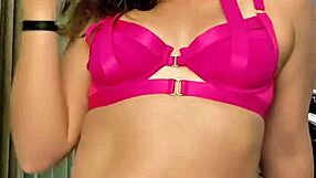 Petite Latina Babe Dances in Lingerie Teasing Tight Pussy Panties