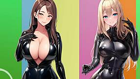 Choose your anime girl right for squid game jerk off test now!