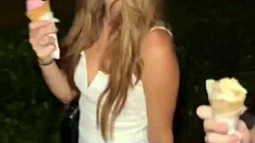 BIG COCK TASTES BETTER when Macey Meadows and Nicole Rae share juicy riding