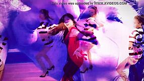 kpop sluts dancing into double anal penetration blowjob buffet rough korean hardcore compilation