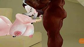 Chilena Begs For Double Cock Feast And Squirts