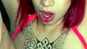 kaeelen garcia, innocent redhead slave with juicy ass and big tits submits fully to brian evansx