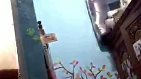 Indonesian Teen Webcam Bath Tease Dripping Wet