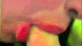 Sloppy Big Tits Wife Gags on Small Cock Close-Up Facial