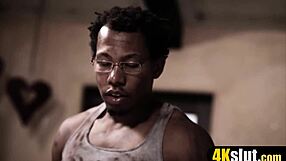 omg cute chloe cheery blindfolded gettin wrecked by monster bbc doggystyle