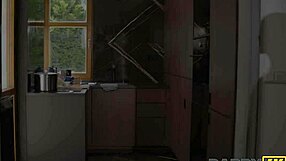 Daddy4K: Skinny 18+ Czech Teen Slut Reveals True Deepthroat Skills to Boyfriend's Horny Stepdad