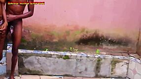 African slim lagos babe sherry bella cheats on boyfriend with ghetto lord's big black cock doggystyle