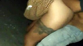 horny latina puta gets fucked hard outdoor public beach by tattooed stud